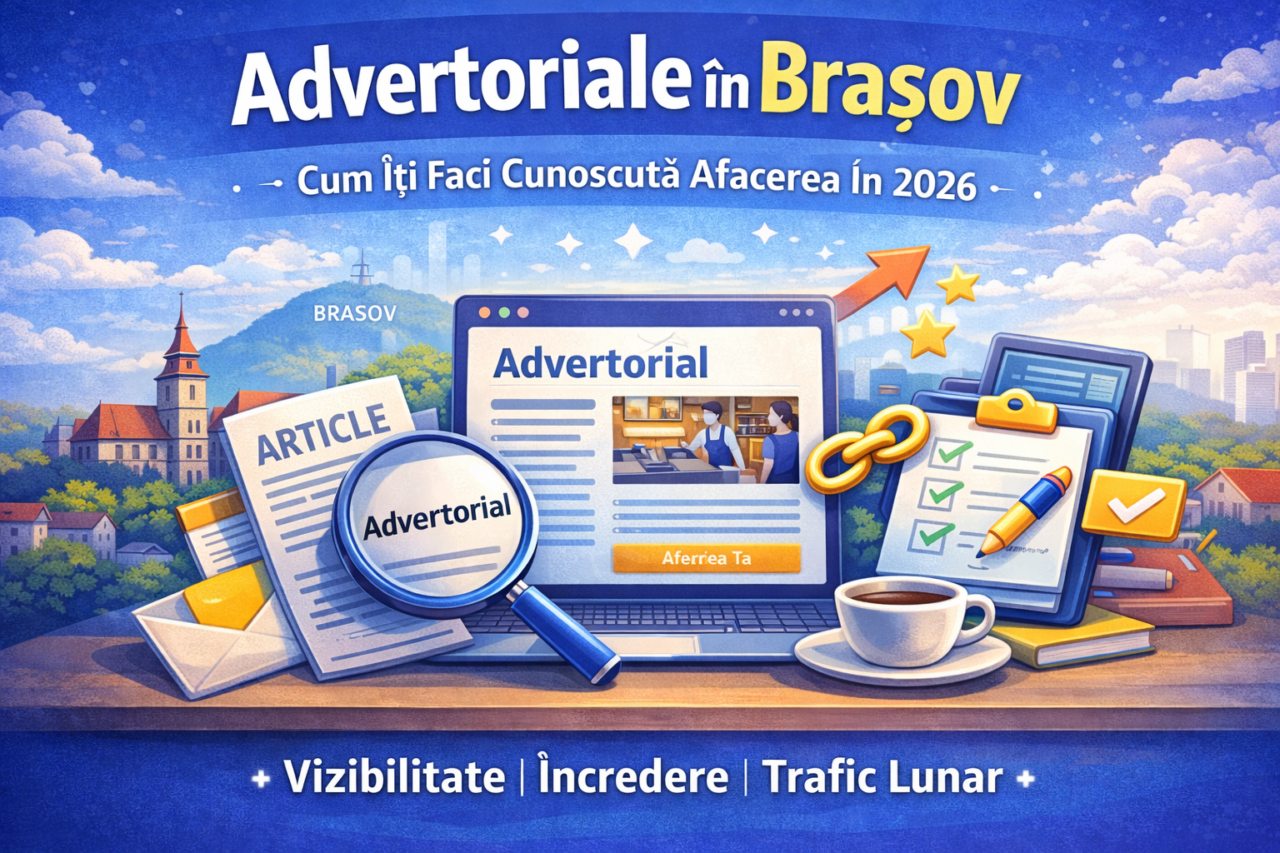 advertoriale brasov 2026 Advertoriale în Brașov: cum îți faci cunoscută afacerea în 2026